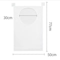 Dirty Clothes Storage Bag Basket Frame Bucket Foldable Mesh Laundry Bathroom Wall Hanging Household Clothing Organizer with Hook