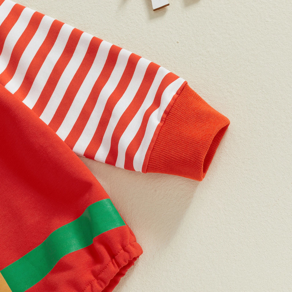 Christmas Outfit for Infants And Toddlers with Hat Baby Romper Suit Festive Clothing Baby Clothes Christmas Theme