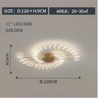Modern LED Ceiling Lamp Luxury Household Living Dining Room Chandelier Home Decor Bedroom Pendant Light Kitchen Lustres Fixtures