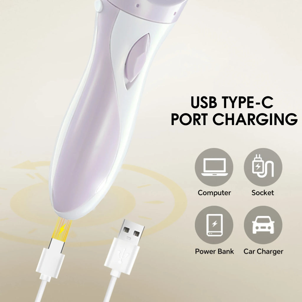 Women Epilator Electric Rechargeable Hair Shaving machine Bikini intimate zone Painless Hair Removal Underarms Leg shaver