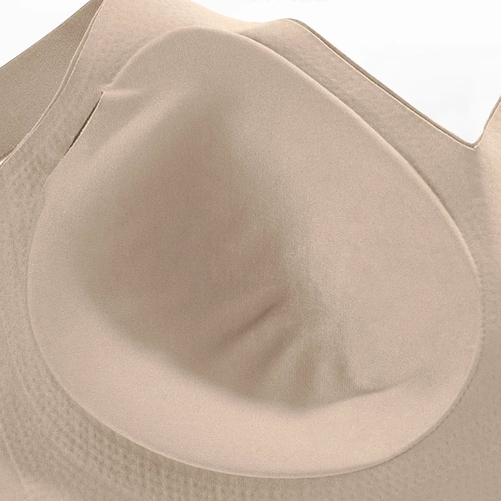 Women Large Size Bra Female Soft Support Seamless Underwears Comfortable Gathering No Steel Ring Light Thin Breathable Bras