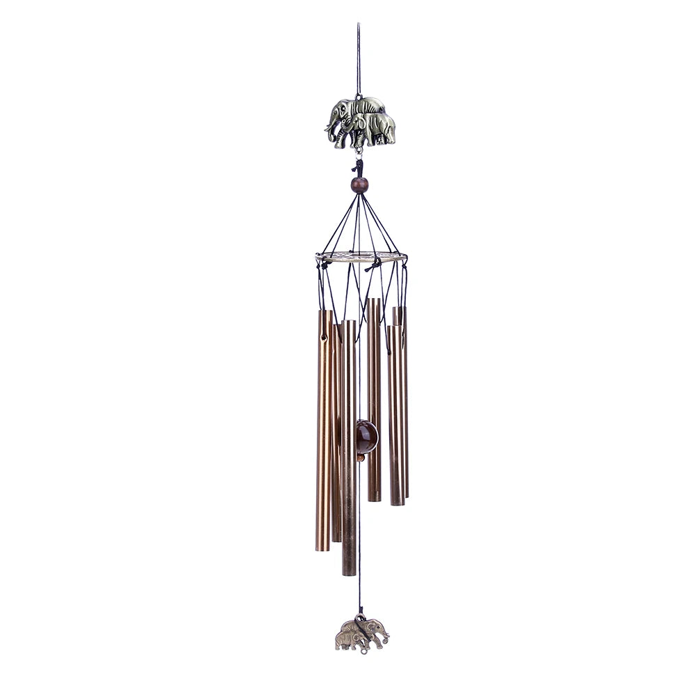 Outdoor Living Wind Chimes Yard Garden Tubes Bells Copper Antique Windchime Wall Hanging Home Decor Decoration Wind Chimes