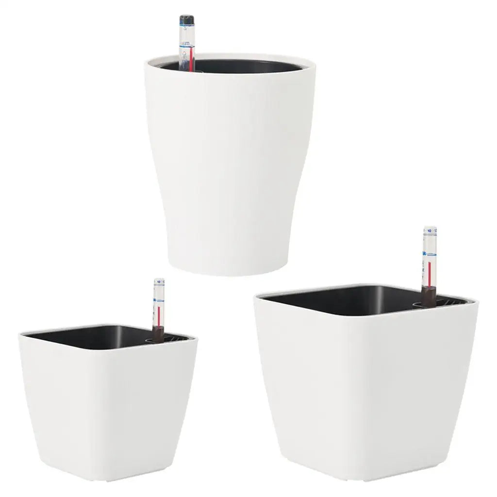 Self Watering Flower Pots Planter Seedling for Pot Plants Garden