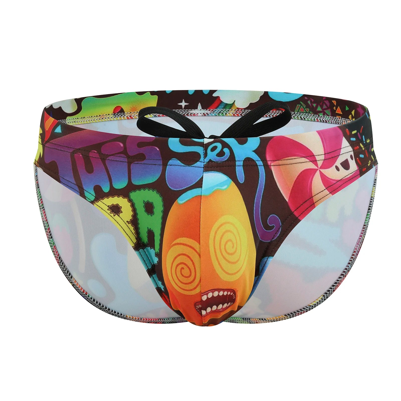 Men Swimming Trunks Sexy Low-waisted Briefs Bikini Summer Sport Beach Shorts Swimsuit Swimwear Bathing Suit Surfing Swim Briefs