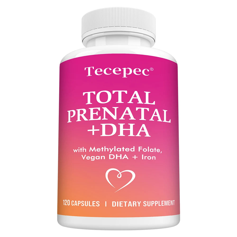 Prenatal Vitamin with DHA & Folate,Prenatal Probiotics for Pregnant Women,Pregnancy Must Haves, Iron, Vitamin D, Vitamin C, Zinc