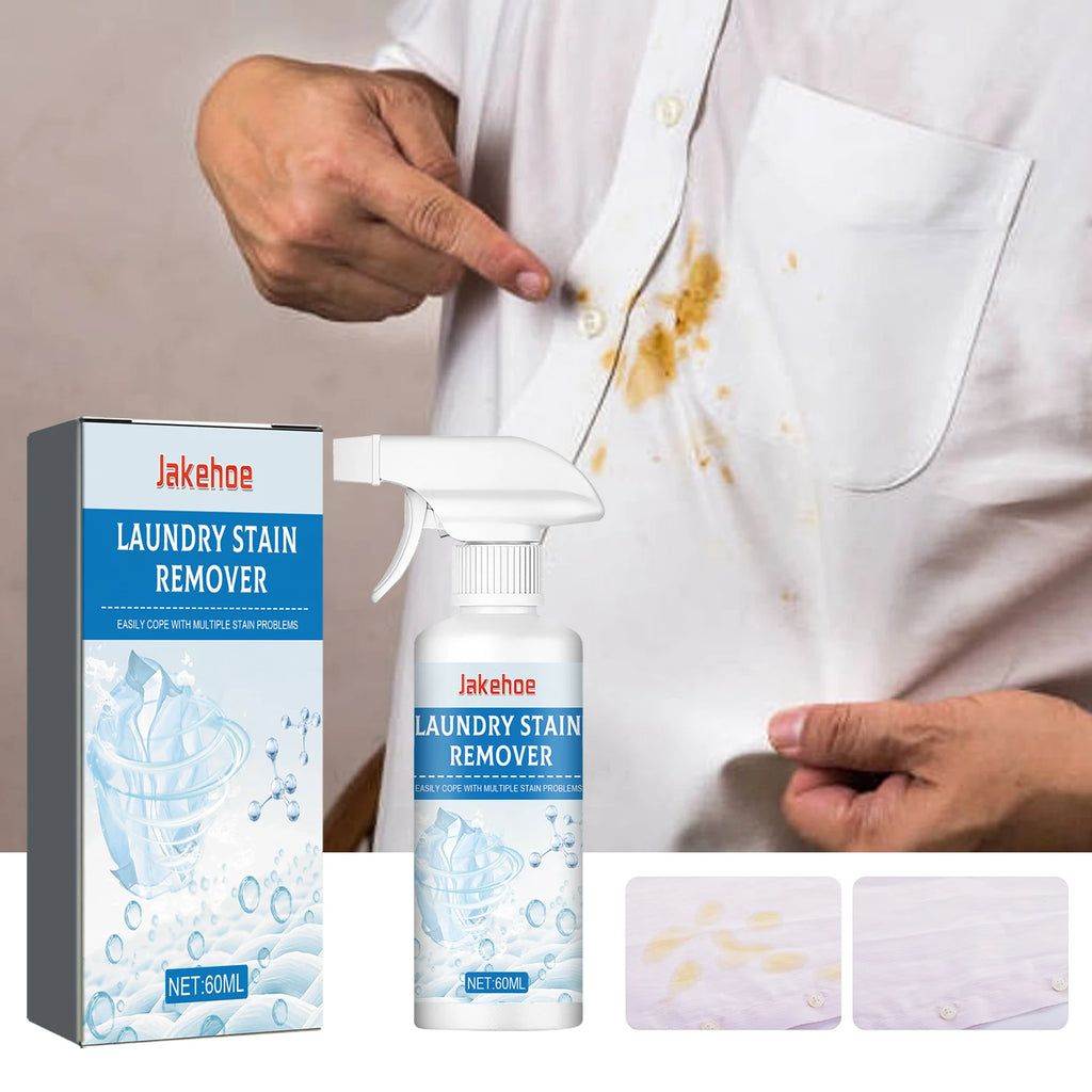 Professional Clothing Cleaner - Removes Stubborn Stains, Oil & Yellowing, Dry Cleaning Formula