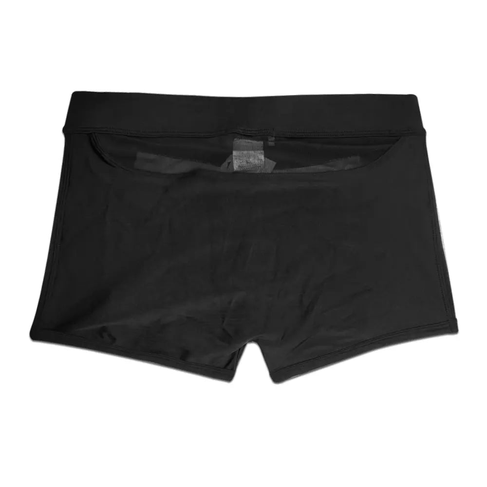 Men's Swim trunks beach pants Surfing bathing suit Surfboard Sexy Mesh Transparent Swimwear Pad Push-up Swimming swimsuits