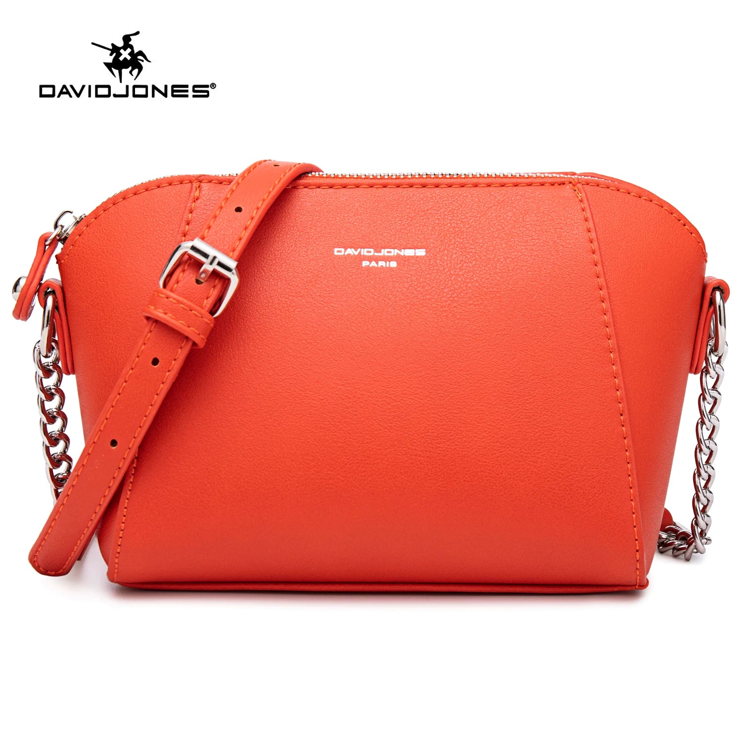 David Jones Handbags for Women 2024 Designer Luxury Ladies Fashion Crossbody Bags Casual Shoulder Bag Soft PU Leather Clutch