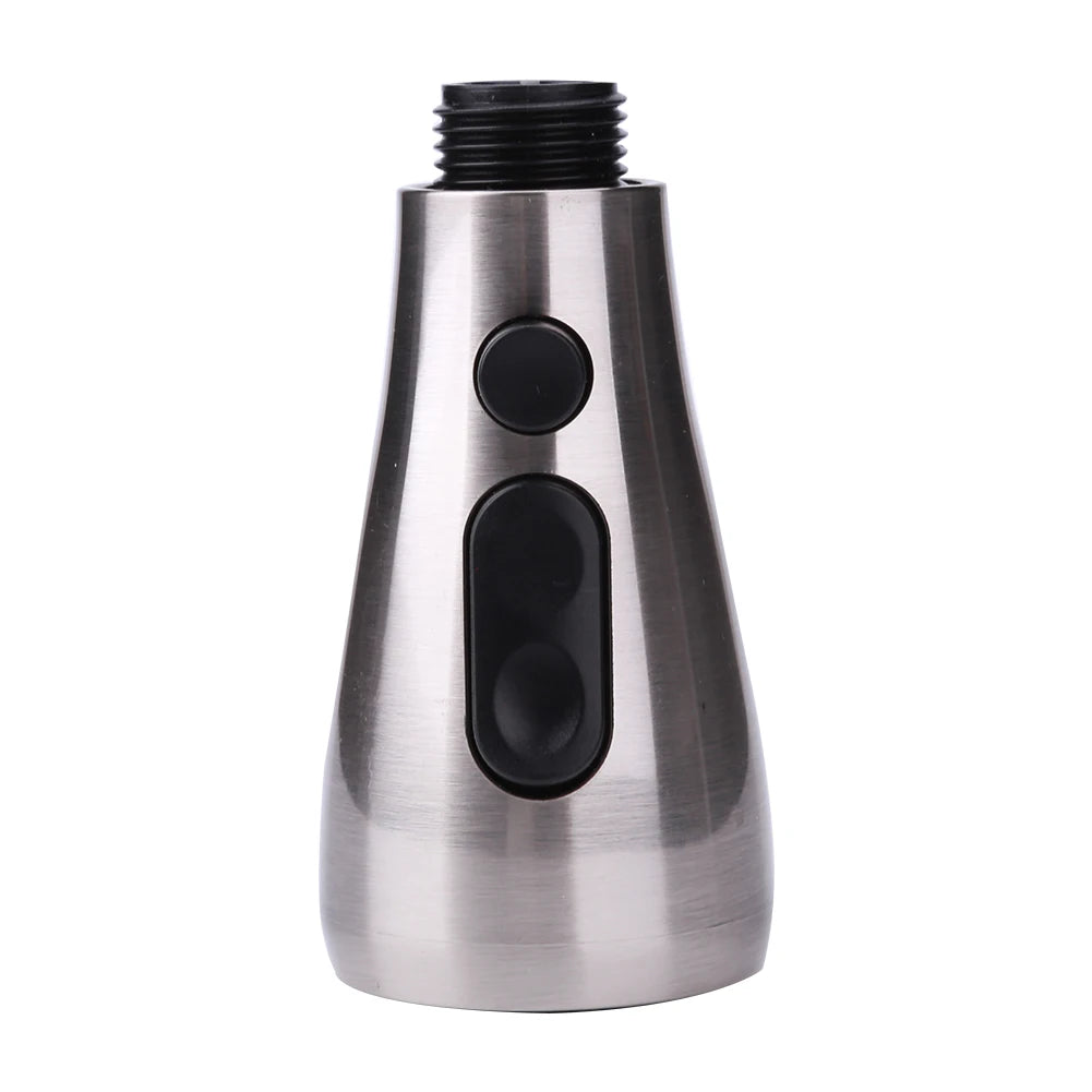Stainless Steel 360 Degree Rotating Kitchen Bathroom Faucet Head 2Modes Adjustable Sink Basin Filter Tap Pull-Out Nozzle Sprayer