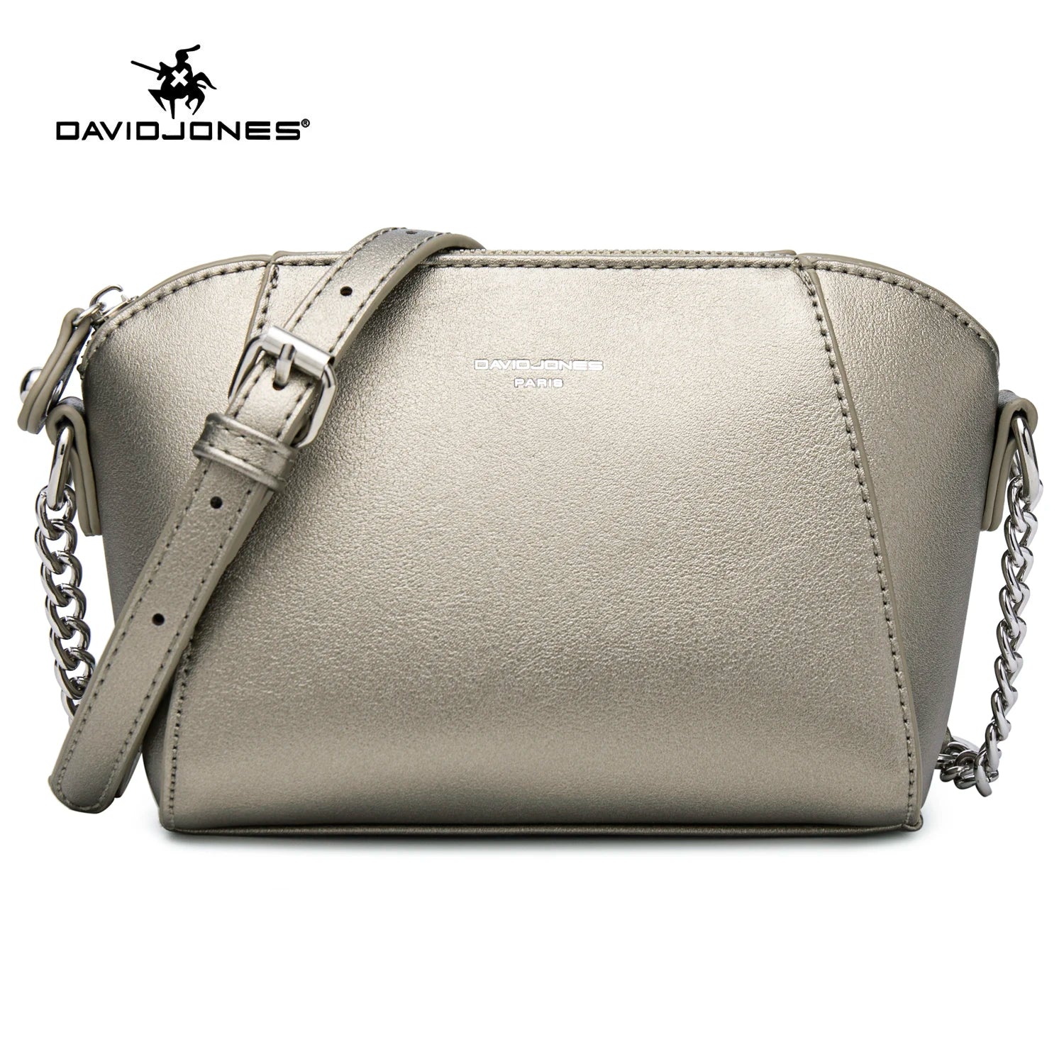 David Jones Handbags for Women 2024 Designer Luxury Ladies Fashion Crossbody Bags Casual Shoulder Bag Soft PU Leather Clutch