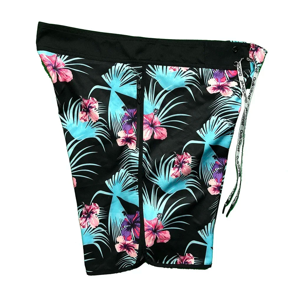 Print men's swimming trunks beach board shorts holiday gym casual shorts sports surf shorts outdoor sports pants Workout pants