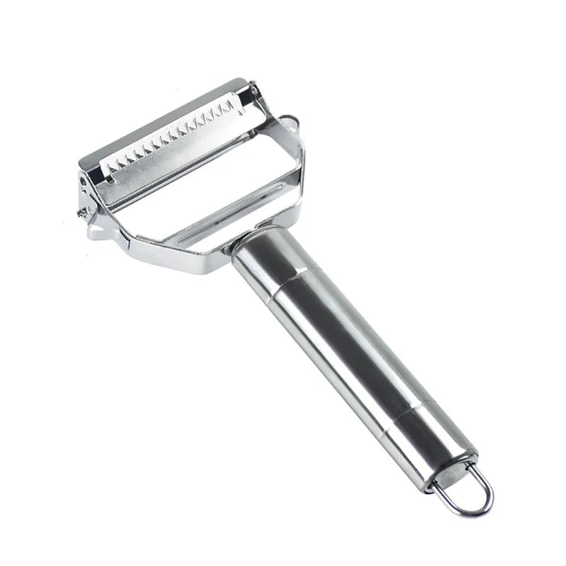Kitchen Vegetable Peeler Stainless Steel Double-Head Melon Planer Multiple-Function Fruit Peeler Household Tool