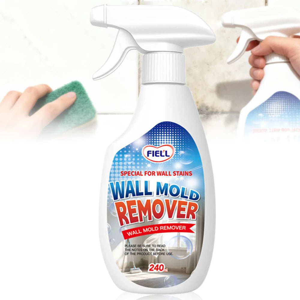 Wall Cleaner Spray Highly Effective Spray  Cleaning Solution Dirt Dust Stain Remover for Wood Tile Fabric Bathrooms Kitchens