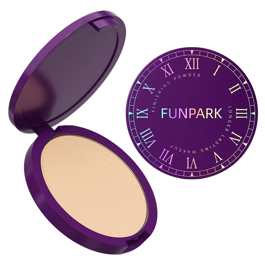 5 color matte full coverage pressed powder foundation oil control flawless weightless finishing powder makeup for woman gifts
