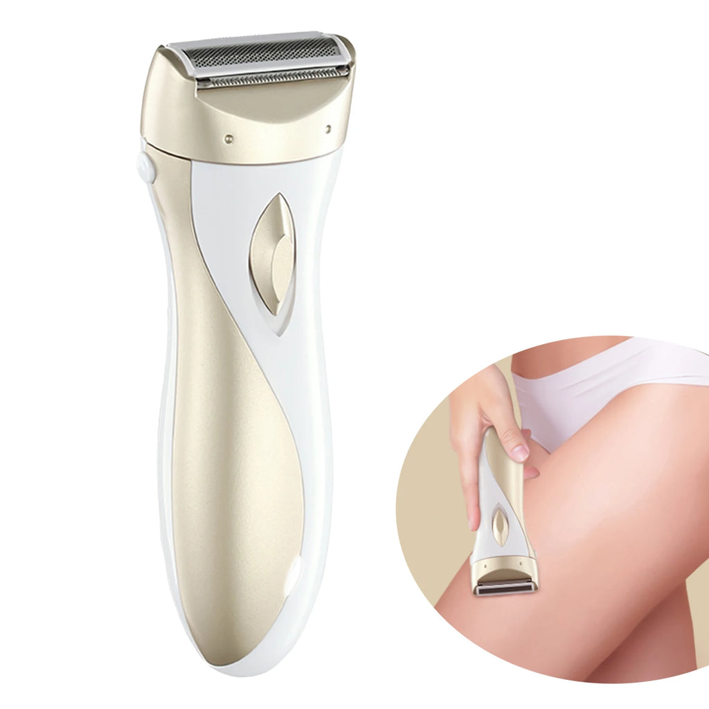 Women Epilator Electric Rechargeable Hair Shaving machine Bikini intimate zone Painless Hair Removal Underarms Leg shaver
