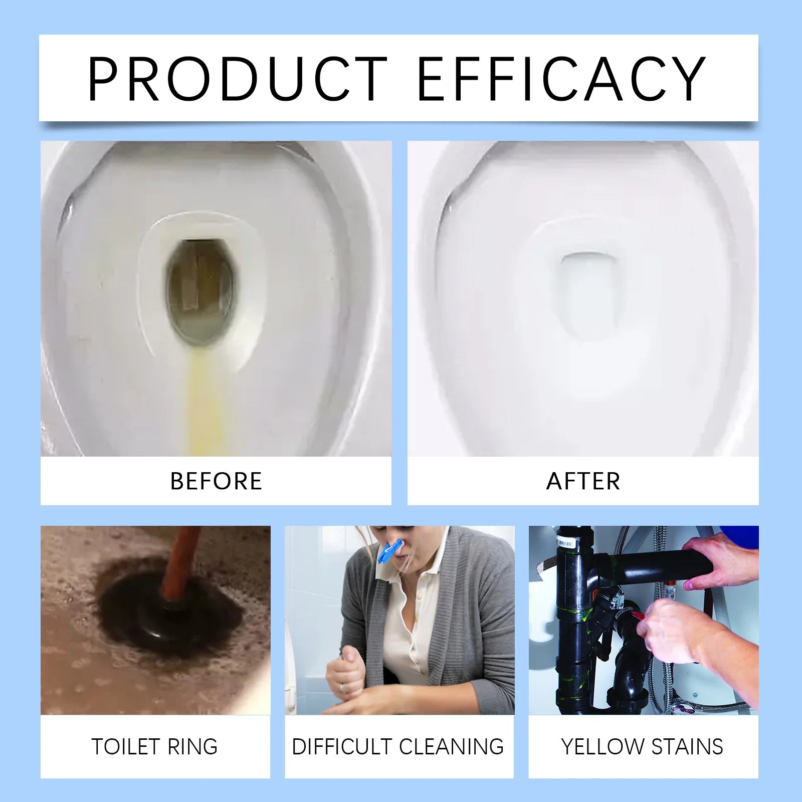 Home Cleaning Series Bathroom Clothing Shoes Socks Toilet Deep Penetrating Cleaning Durable Cleanliness Gentle And Hand Friendly