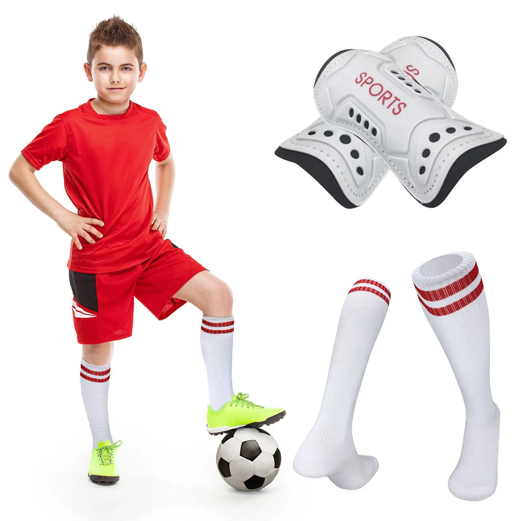 Professional Football Socks for Kids Boys Sports Long Tube Rubber Anti-Slip Man Soccer Thickened Towel Bottom Sweat Absorbing