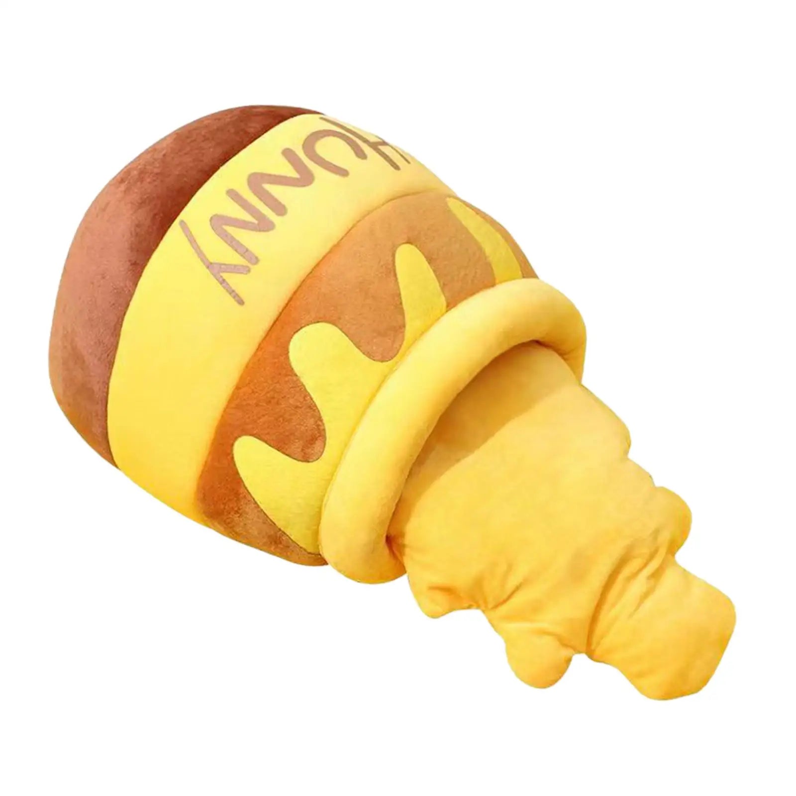 Cat Bed for Indoor Cats Sleeping Bed Pet Cat Bed Cartoon Washable Nonslip Bottom Non Slip Removable Cushion Honey Pot Cozy Cave