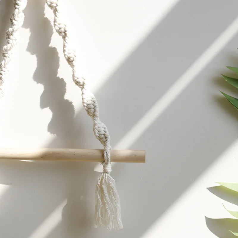 Macrame Paper Towel Holder Macrame Wall Hanging Kitchen Bathroom Boho Home Decor Toilet Paper Storage Bathroom Accessories Gift