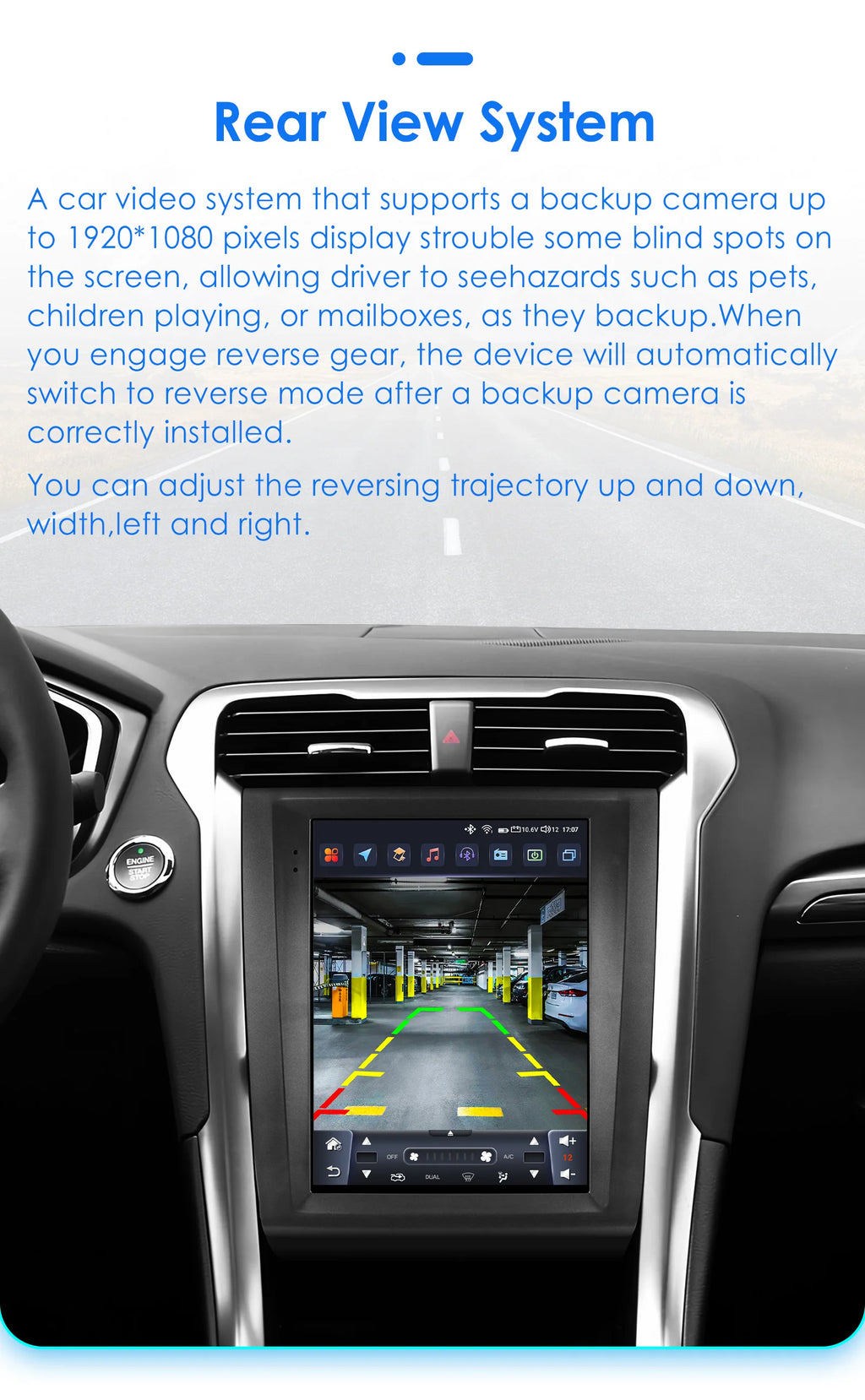 9.7"Carplay Android Auto Car radio for Ford Fusion Mondeo mk5 2013-2019 multimedia car intelligent systems GPS navi Screen Audio