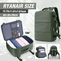Ryanair 40x30x20 Luggage Cabin Bag, 40x30x20 Bag Men Women 15.6inch Laptop Bag Business  Travel Backpack，College School Backapck