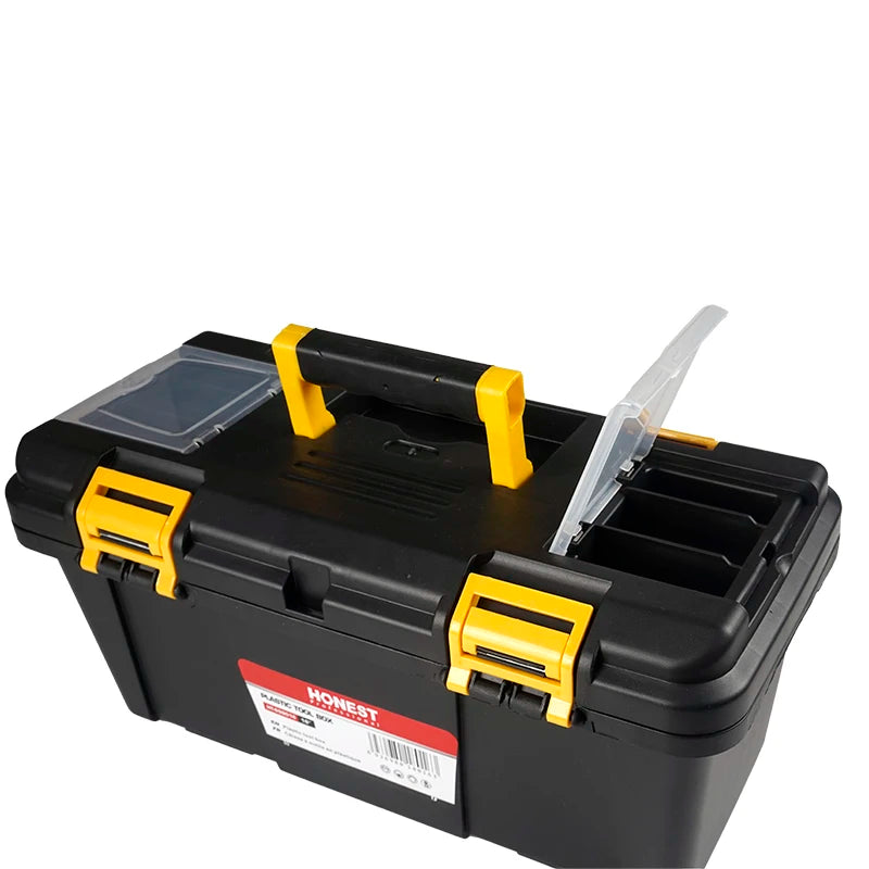 Plastic Tool Box Large-capacity Portable Tool Organizer Hardware tools thickened storage box multi-function maintenance toolbox