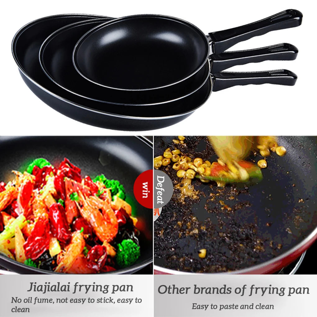 Pan Frying Egg Skillet Pot Mini Cooking Omelette Pans Nonstick Non Iron Stick Saucepan Fry Omelet Cast Pancake Pots 20/25/30CM