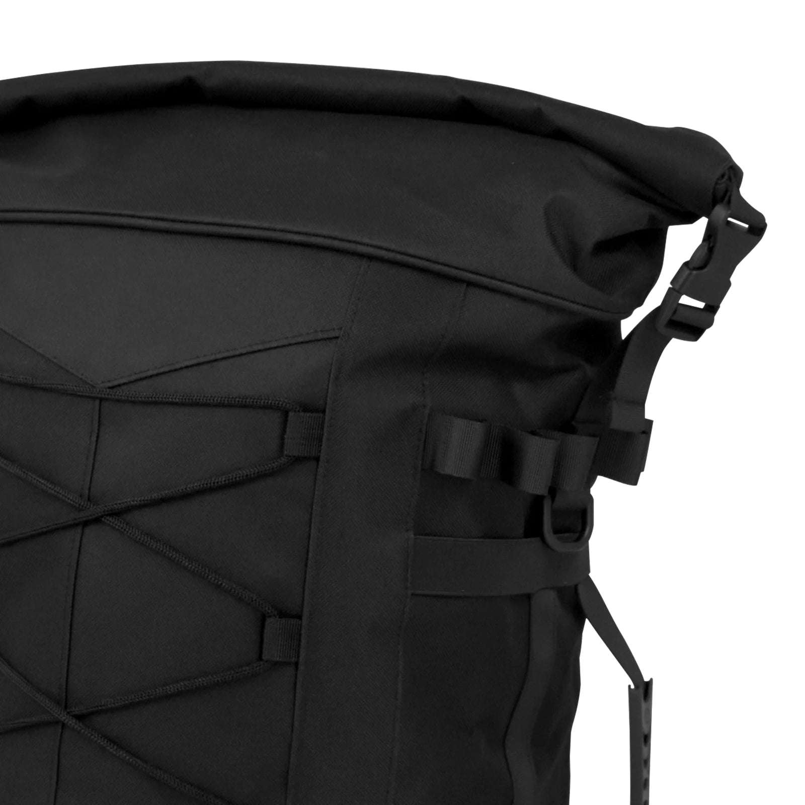Motorcycle 50L-85L Luggage Backpack Sissy Bar Backrest Bag With Straps Universal For Most Motorcycles Expandable Tail Rack Bag