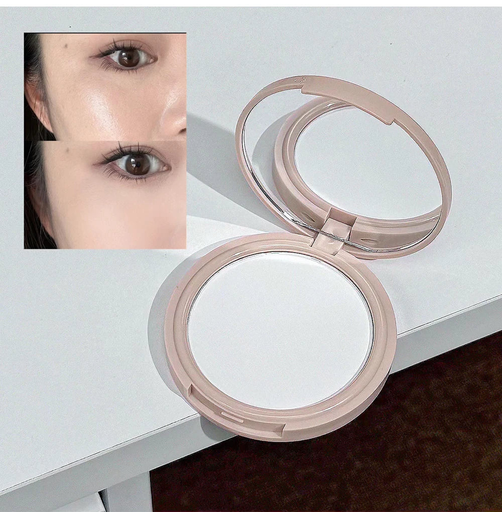 QIBEST Face Makeup Set 4pc Double End Lip Glaze, Pressed Powder,Blush,Eyeshadow, Eyebrow Pen,Eyeliner,Lip Oil Gift Cosmetics