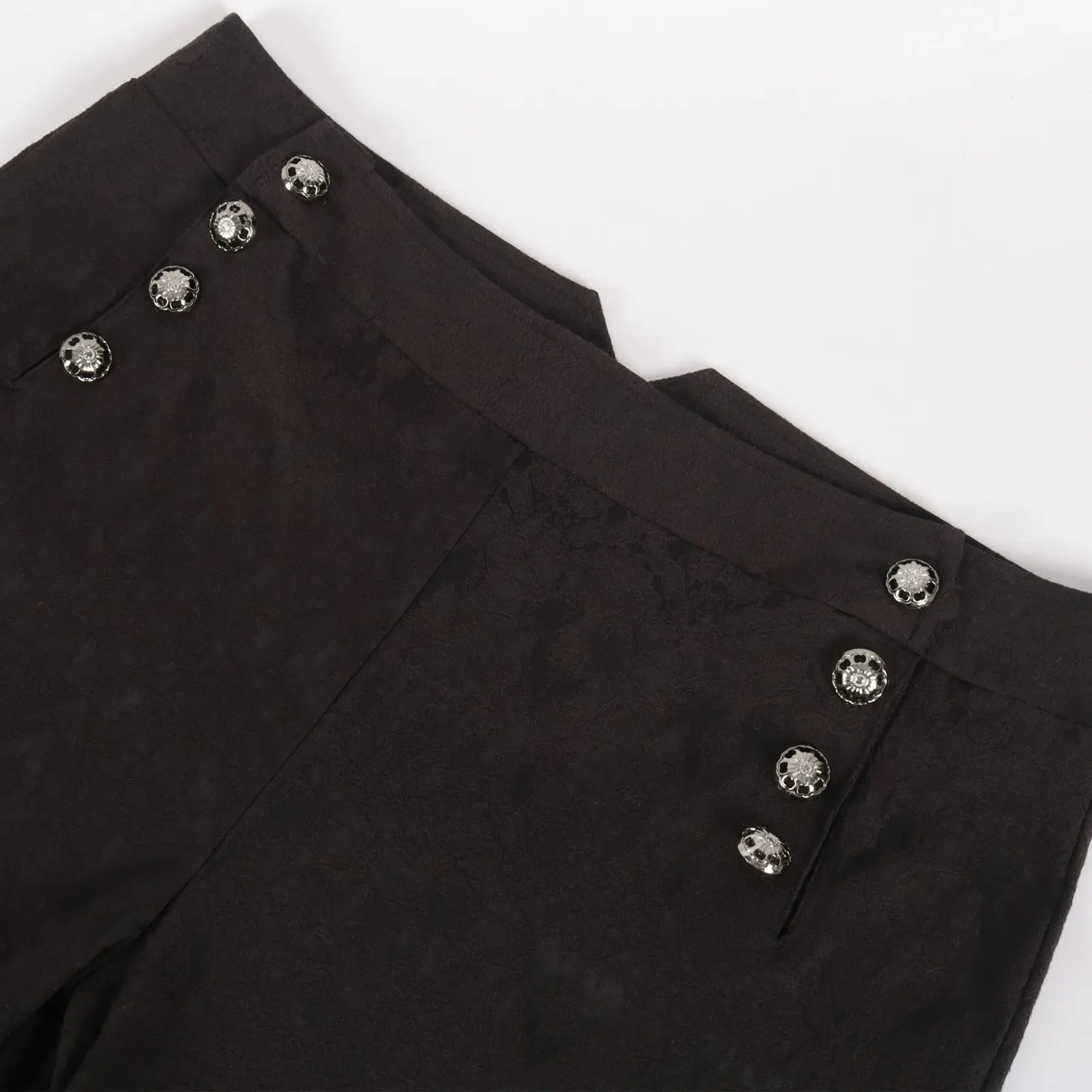 Fashion Vintage Men Medieval Steampunk Clothing Victorian Pants High Waist Cosplay Costumes Retro Casual Trousers Joggers