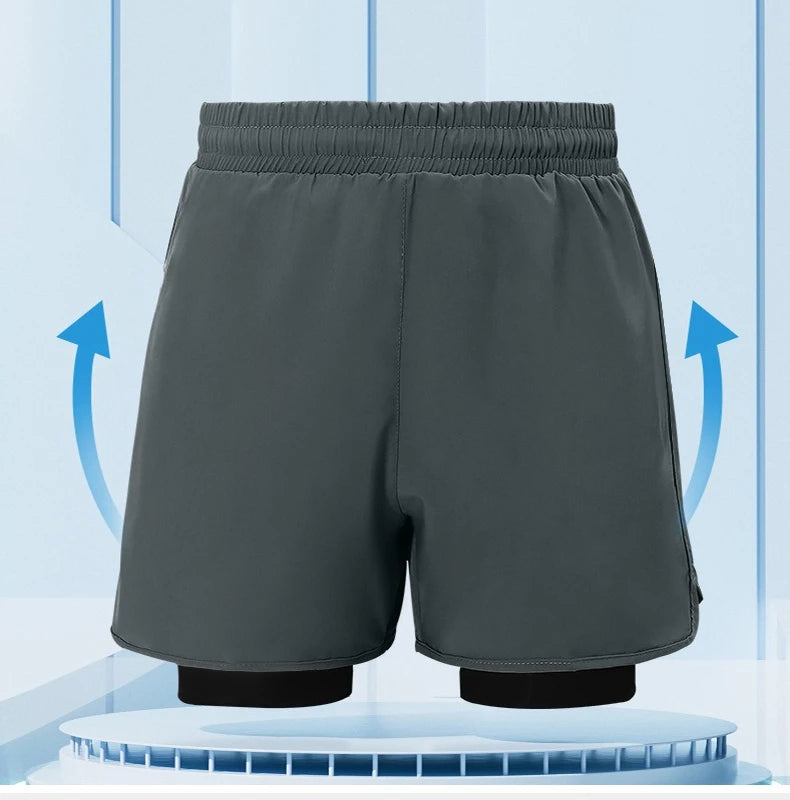 Adult Swimming Trunks for Men 2025 New Style Quick-drying Double-layer Anti-embarrassment Large Size Casual Swimming Shorts