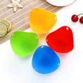 Silicone Egg Cooker Environmentally Friendly Non-Toxic High Temperature Resistant Non-Stick Omelette Mold Silicone Egg Steamer