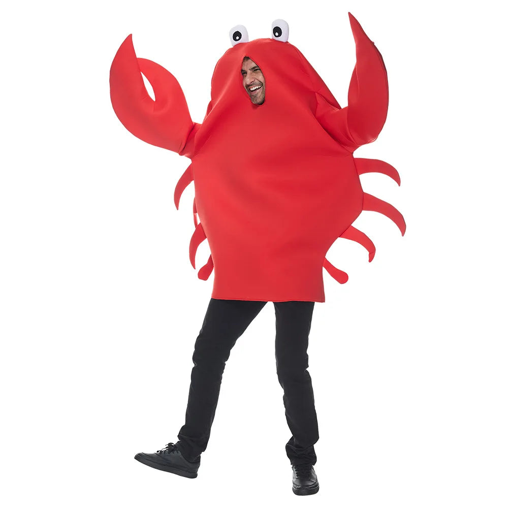 Spot Party Funny Performance Costumes Marine Life Shrimp Soldiers Crab General Cos Costume Red Crab Lobster