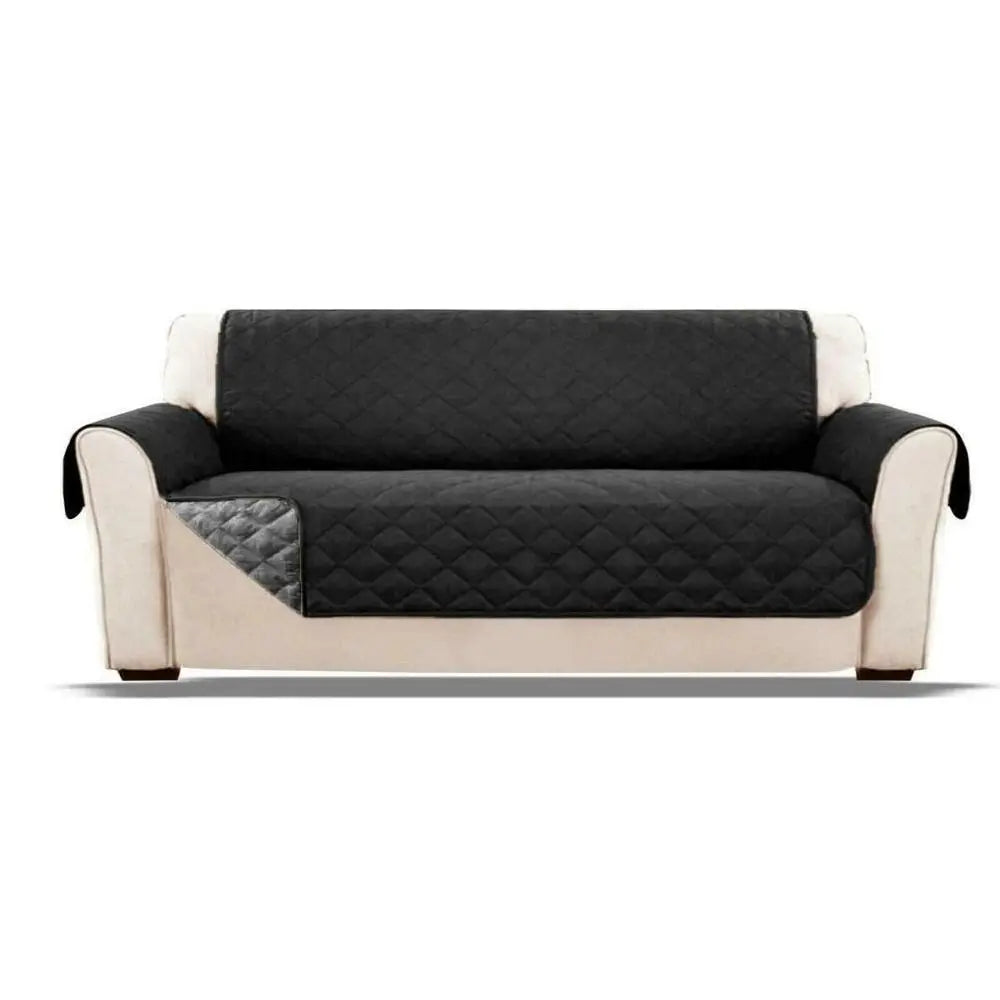 Waterproof Sofa Cover Quilted Anti-wear Couch Cover for Dog Pet Kids Recliner Armchair Furniture Slipcovers 1/2/3 Seater Protect