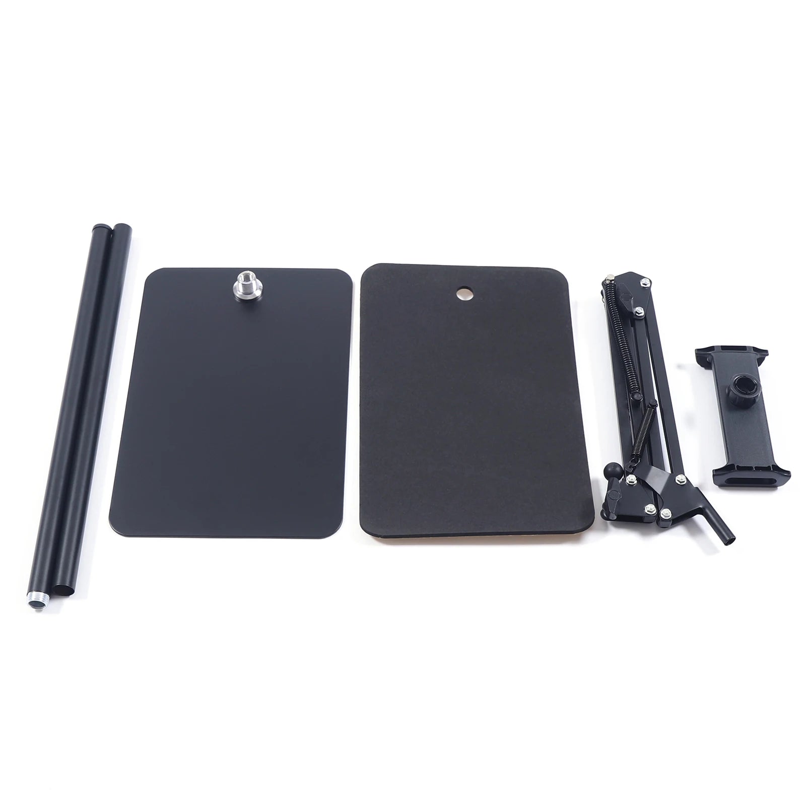 360° Tablet Floor Stand Floor Standing Mobile Phone Holder Tripod Stand Rotating Mount Height Adjustable