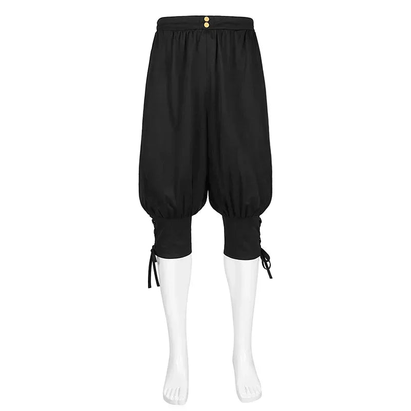Victorian Renaissance Cosplay Costumes Gothic Lolita Bloomers Pirate Shorts Trousers Medieval Clothes Halloween Carnival Outfits