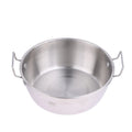 Stainless Steel Seafood Rice Pot Home Cooking Paella Pan Picnic Snack Plates Cookware Saucepan Dry Pots With Handle For Kitchen
