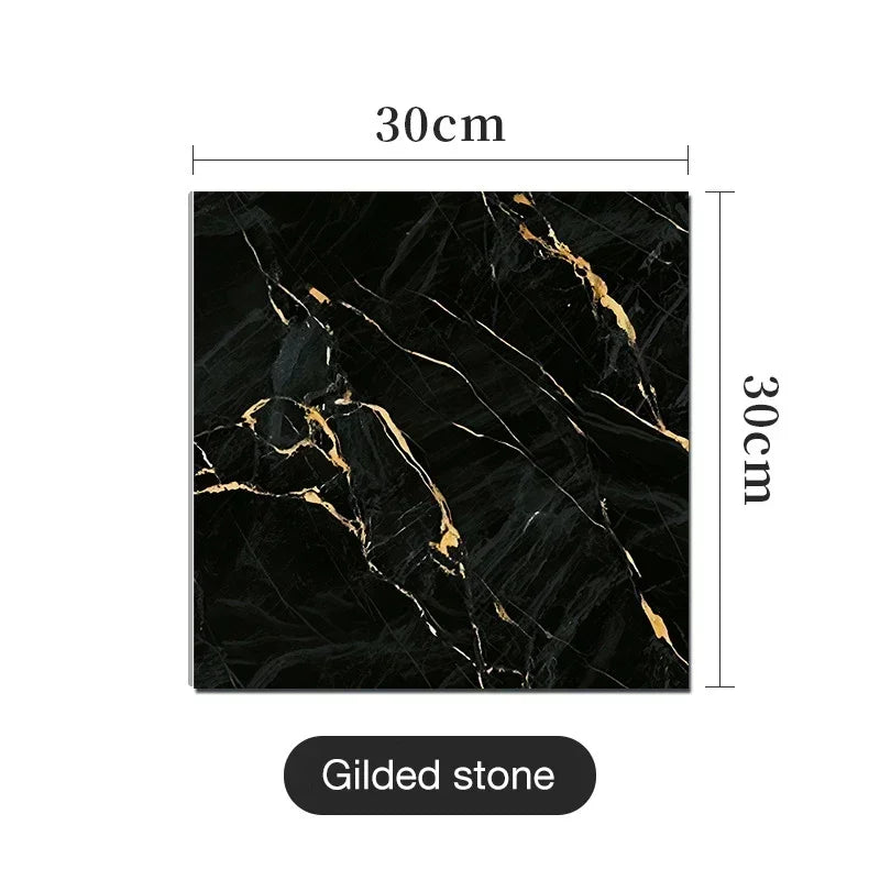 30*30cm Imitation Tile 3D Wall Sticker Self-adhesive Wall Decoration Bathroom Waterproof Moisture-proof Marble Kitchen Wallpaper