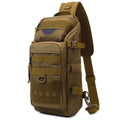 Men Chest Bag Molle Fanny Pack Outdoor Sport Fishing Hunting Camping Hiking Tactical Hook and Loop Fastener Sling Shoulder Bag