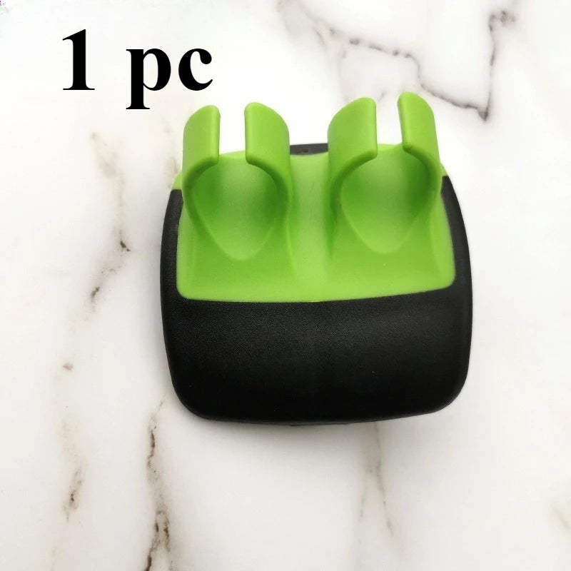 Vegetable Peeler Black Green Color Rubber Finger Grip Easy Remove Fruit Peels Quick Meal Preparation Kitchen Tool Sharp Blade