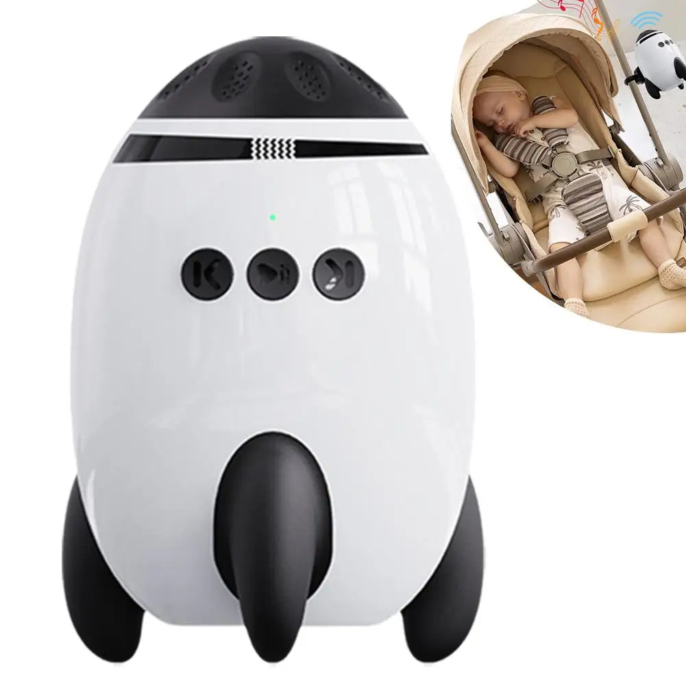 Portable Baby Sound Machine Portable White Noise Sound Machine for Baby Soothing Natural Sounds Mini Bluetooth Speaker