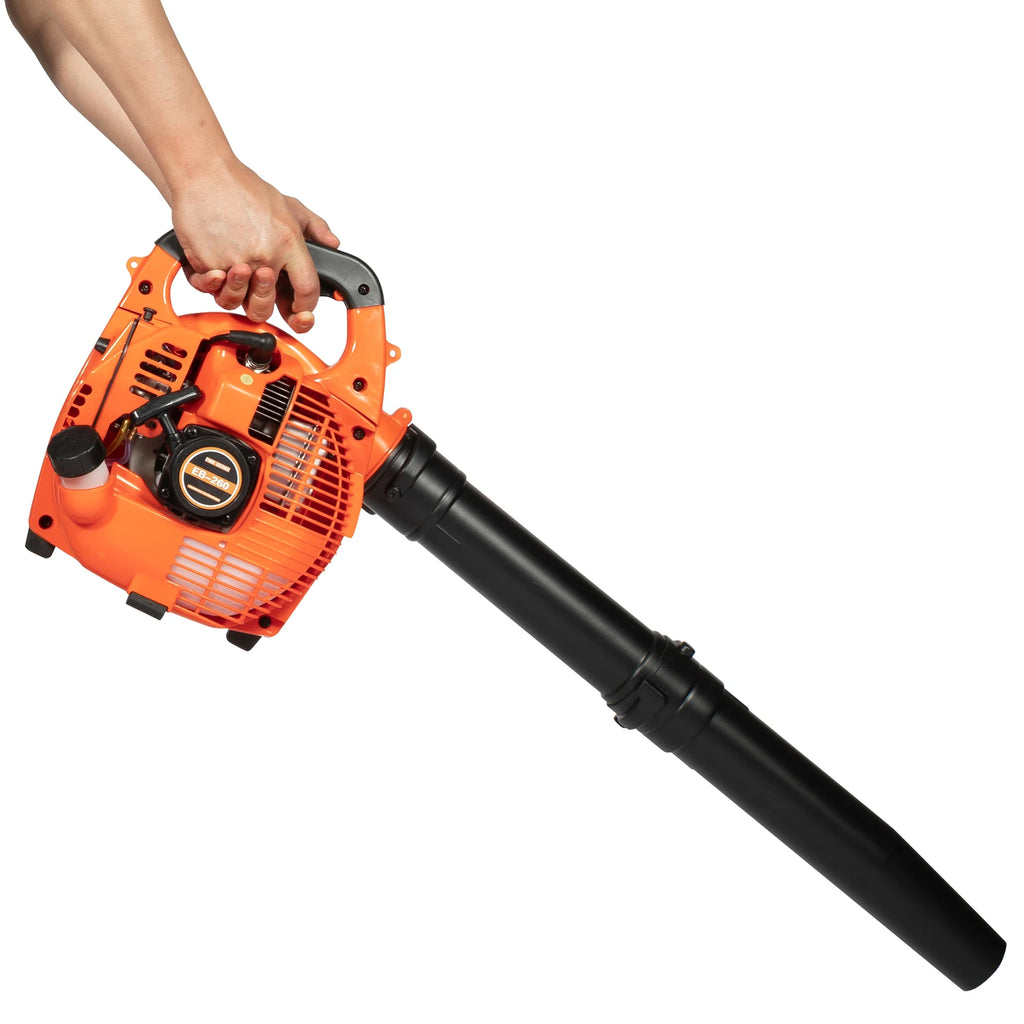 Gasoline Leaf Blower 25.4cc,Gas-Powered Leaf Blower with 25.4cc Engine,Anti-Suction Mesh,Ergonomic Handle for Yard and Lawn Care