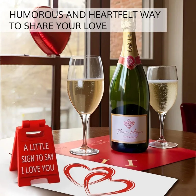 Valentines Day Gifts Romantic I Love You Sign Fun Boyfriend Valentine Day Gift Cute Birthday, Wedding Gift for Girlfriend, Wife