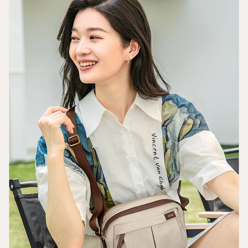 GOLF Women's Crossbody Bag 2023 New Lightweight Mini One Shoulder Bag Commuter Mom Bag Zero Wallet