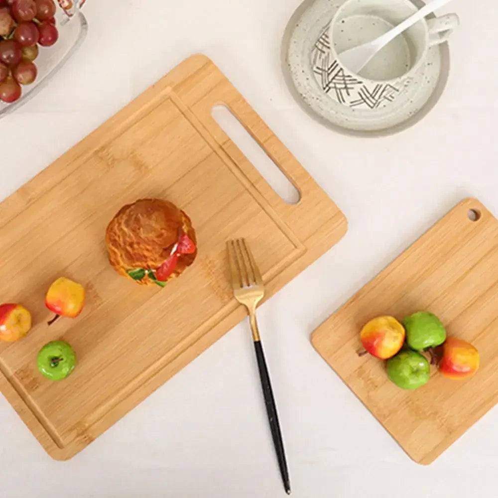 Wooden Cutting Board Kitchen Cutting Board for Meat Totally Bamboo Food Cutting Table Thickened Fruit Vegetables Chopping Panel