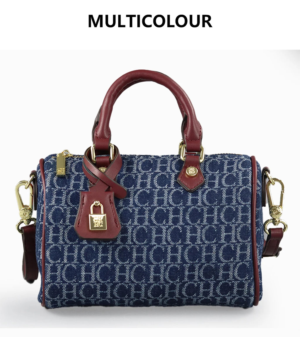 CH Brand High Quality Fashion Pillow Bag Vintage Texture Commuter Versatile Handbag  Shoulder Bag 2026 New Model