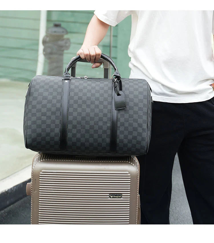 Fashion Handbag Men Top-Handle Bags Luxury Travel Tote Bag Men Large Capacity Fitness Bag Crossbody Bags Business Luggage Bag