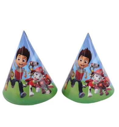 Skye Paw Patrol  Birthday Party Decoration Kids Shower Boys Girls Tableware Supplies Tablecloth Balloon Cake Topper Straw