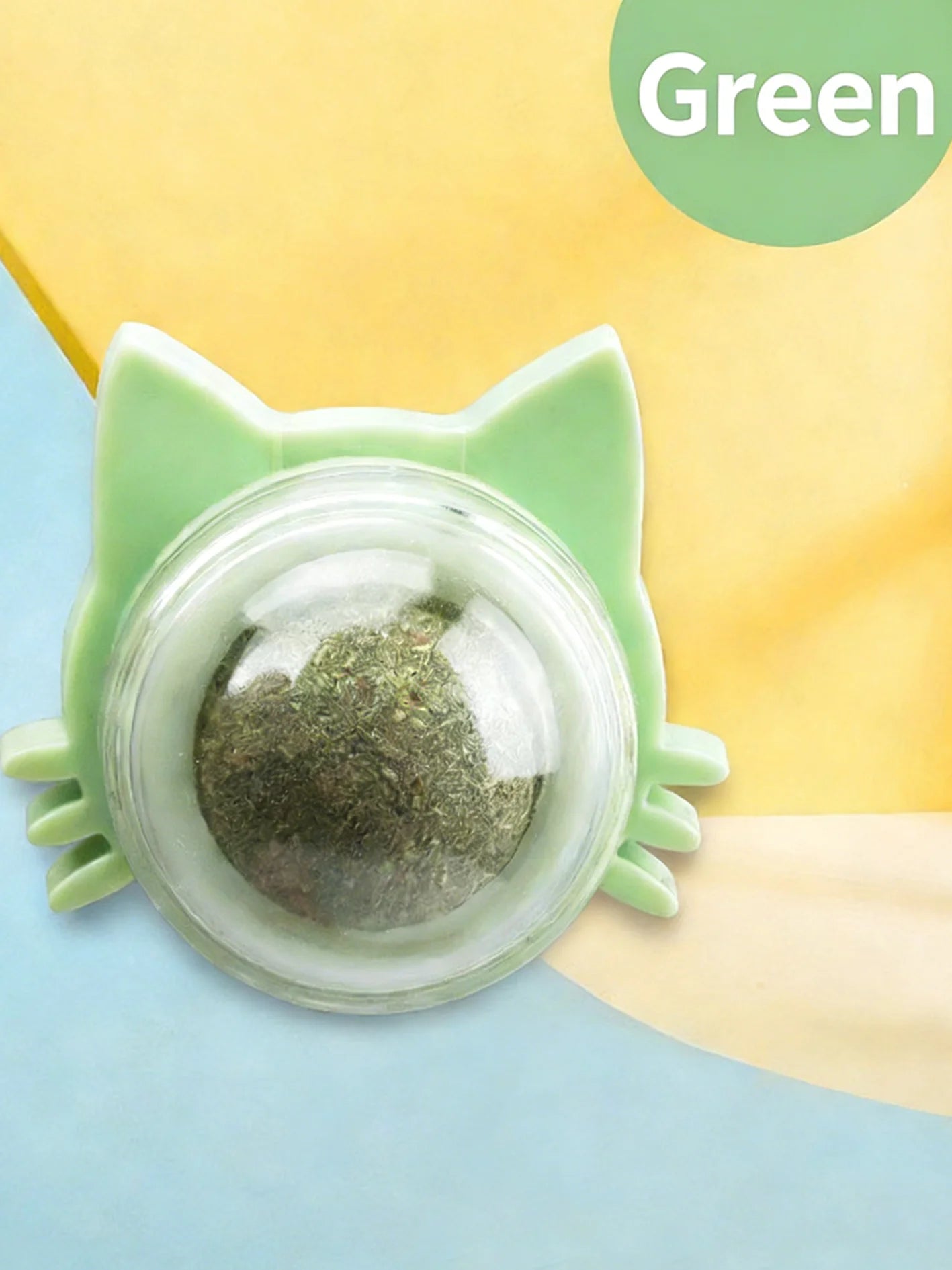 1 Pc Cat Mint Ball kittens's Safe Healthy Edible Toy Clean Mouth And Relieve Boredom