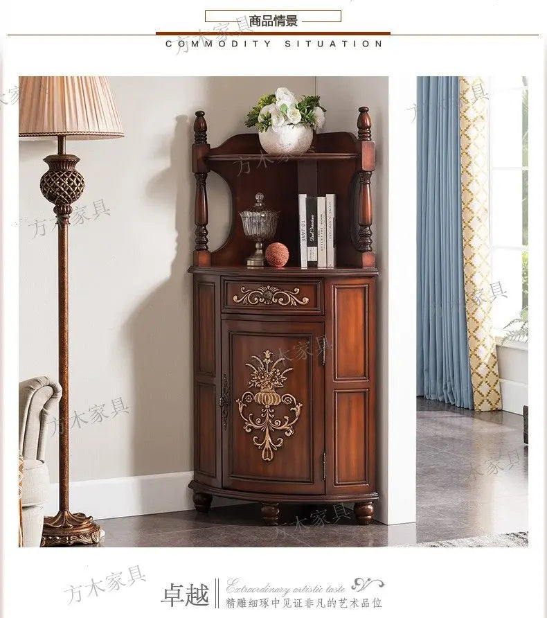 Wood Corner Living Room Cabinets Filing Decor Bookcase Mobile Living Room Cabinets Wine Nordic Vitrina Lounge Suite Furniture